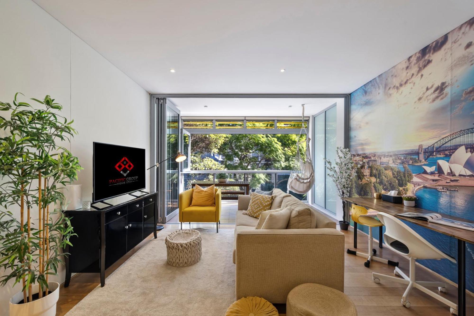 Cozy Modern Peaceful Citypad - Balcony Ac Laundry Apartment *